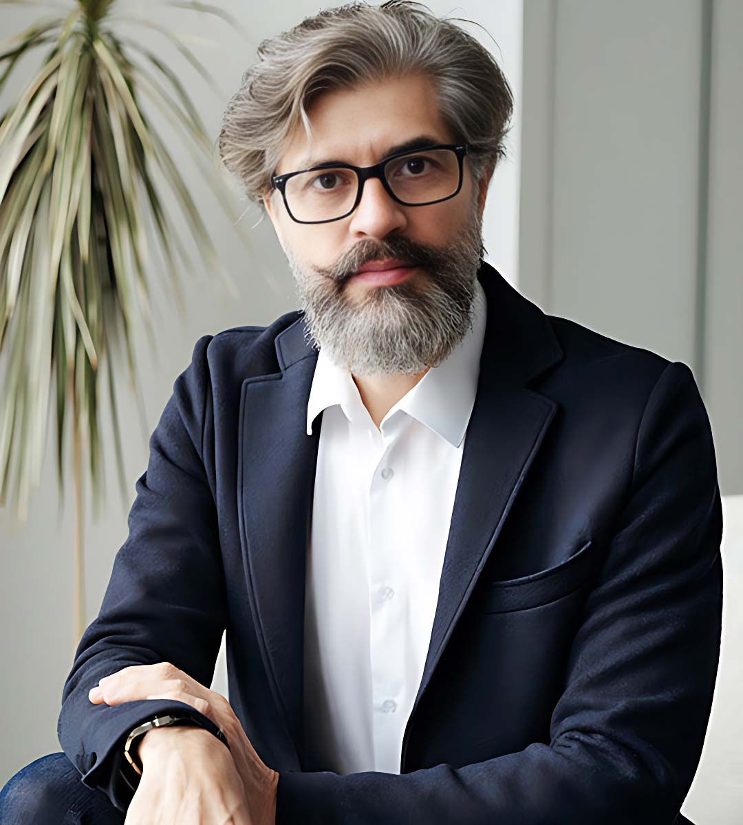Man with Glasses and Beard Man with Glasses and Beard